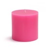 Zest Candle CPZ-073_12 12-Piece Pillar Candle, 3" x 3", Hot