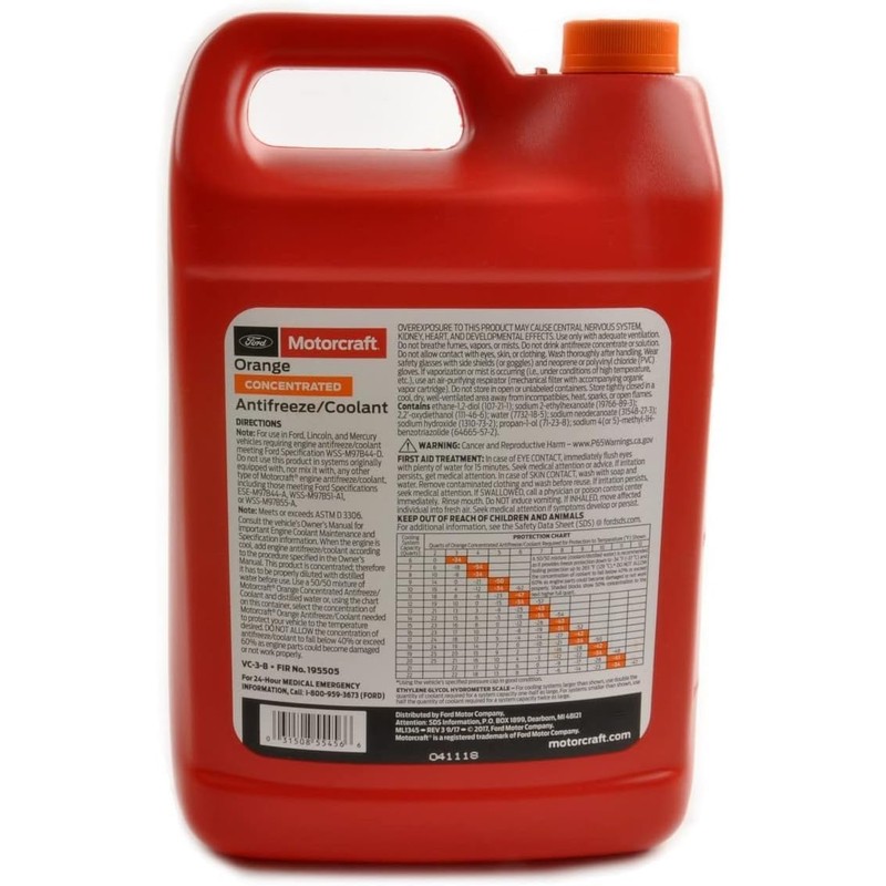 Ford Anti-Freeze