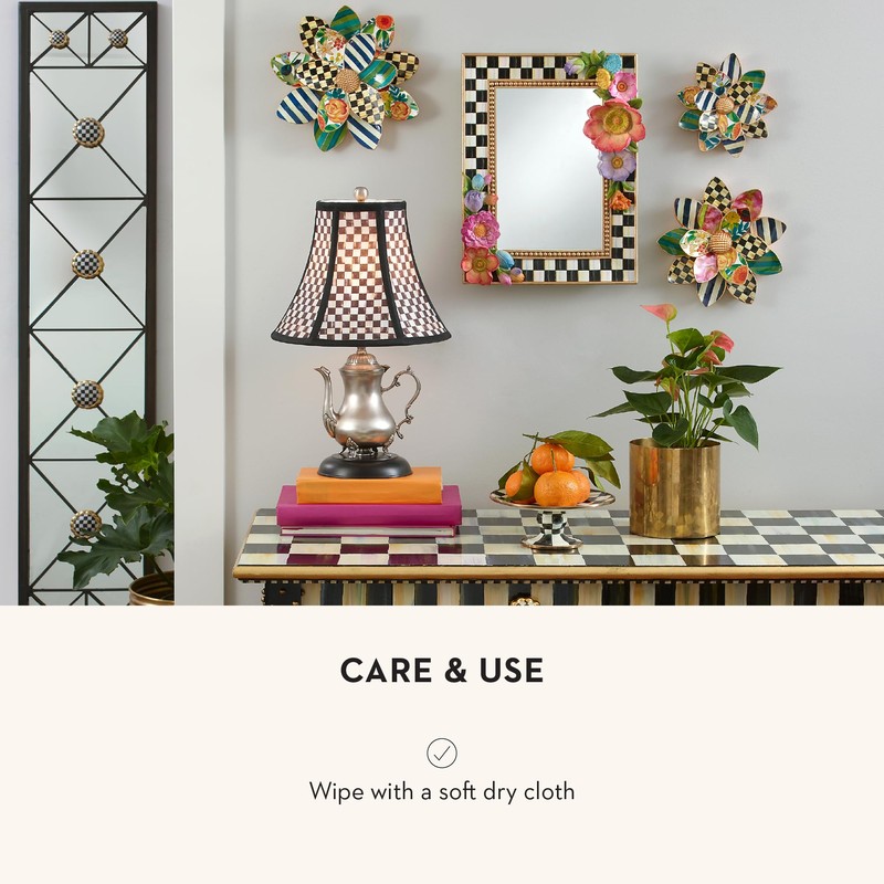 MACKENZIE-CHILDS Wallflower, Hanging Floral Wall Decor, Medium