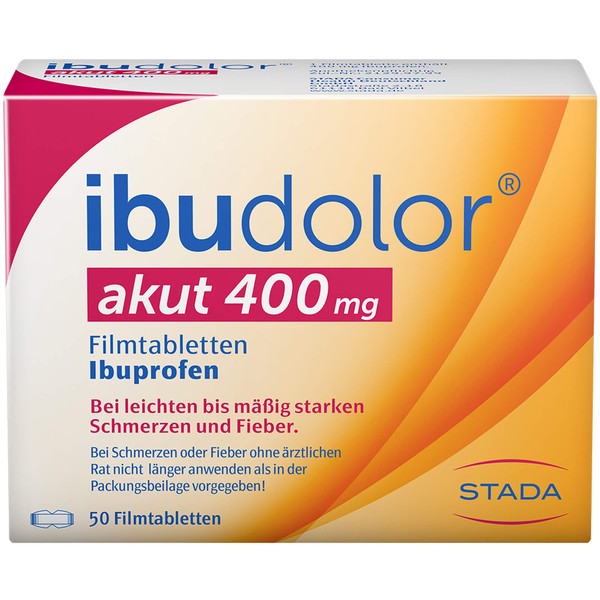 STADA ibudolor akut 400 mg Filmtabletten, 50 St. Tabletten