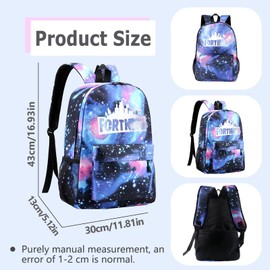 yumcute Kids School Backpack, Student Boogbag, Lightweight Durable Rucksack for Boys Girls Teenagers, Water Resistant Daypack for Travel, Days Out, Laptops