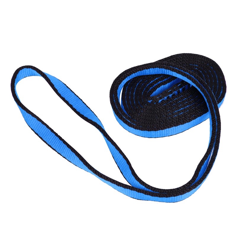 Mountaineering Climbing Load Bearing Flat Belt Strap Outdoor Safety Rope(120cm
