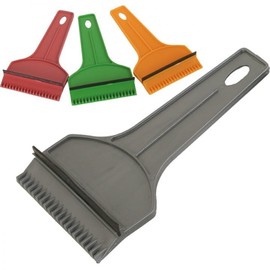 OSMA Car Ice Scraper with Rubber Lip 10 x 17.5 cm