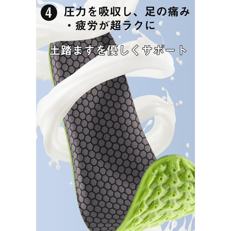 (Physical The's Supervision) Insole, Arch Support, 3D Design, Arch Support,