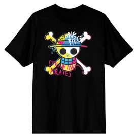 Bioworld One Piece Live Action Straw Hat Skull & Crossbones Logo Men's 2-Pack Pajama Set set XL