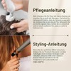DOORES Ponytail Hairpiece, Light Blonde Highlights Golden Blonde, 35 cm,