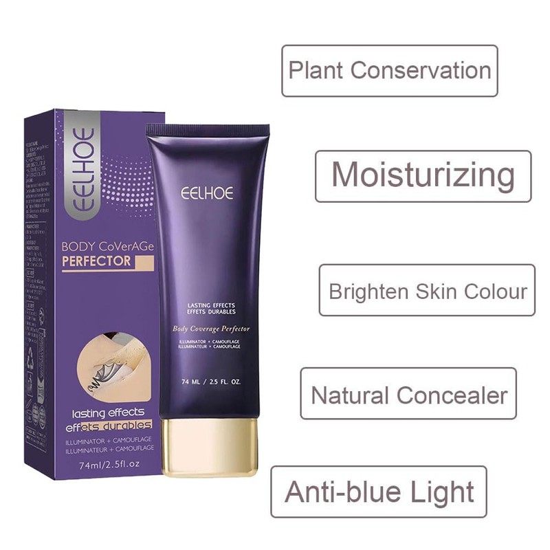 Body Concealer Waterproof,Body Concealer Full Coverage,Makeup Foundation,Waterproof Tattoo Cream for