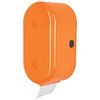 Spirella 1018767 Cube Orange Roll Holder Bathroom Accessories ABS (Acrylonitrile