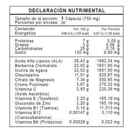 Diabecare® - Berberina En Cápsulas, Suplemento Salud Sin Sabor