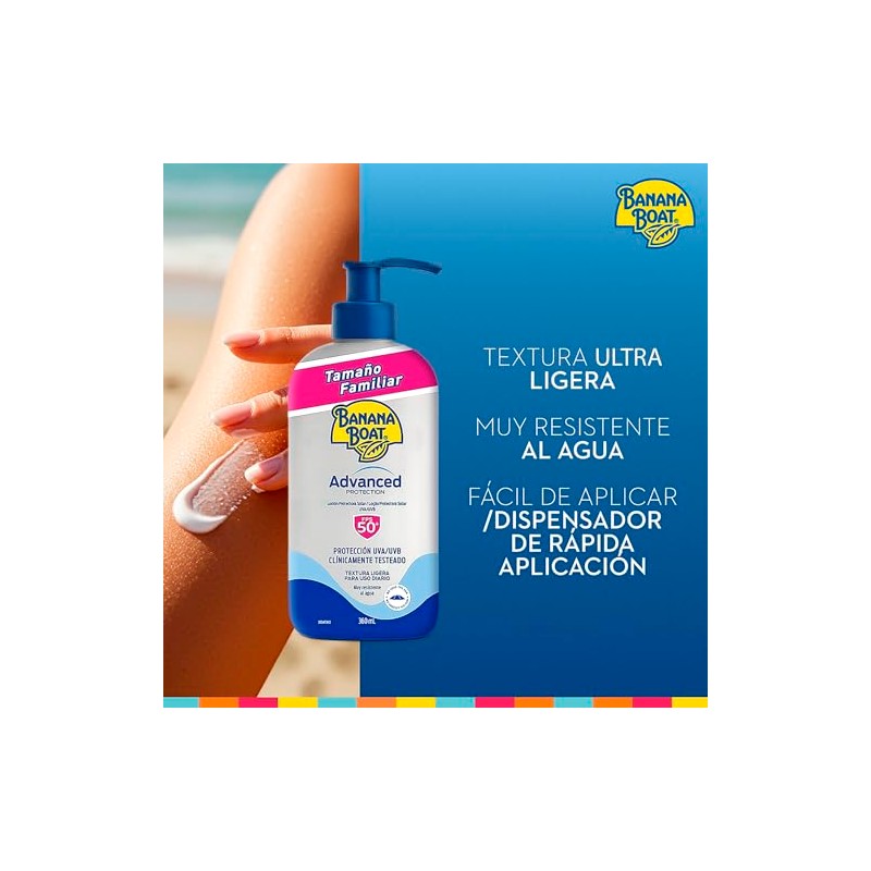 Banana Boat Advanced Protection FPS50+ 360ML