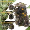 Ghillie Camouflage Leafy Hat Hunting Face Mask 3D Full Cover