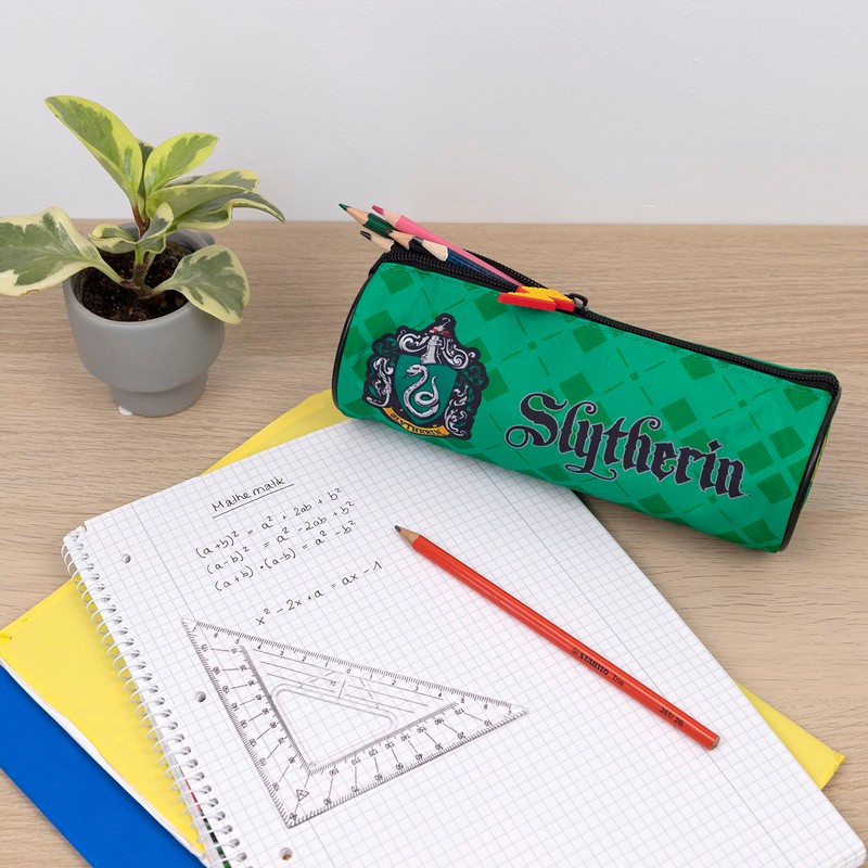 Undercover HPLG0693 Pencil Case Round Slytherin Green