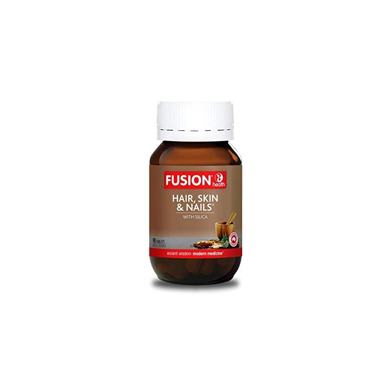 Fusion Health Hair, Skin & Nails with Silica 90 Tabs