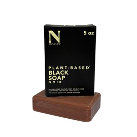 Dr. Natural Jabón de Castilla en Barra Natural y Orgánico | Jabón Corporal y Facial | Hidratante, Vegano, Sin Sulfatos y Parabenos | Hecho de Plantas Aceite de Oliva y Coco, Manteca de Karité, Romero (Black)