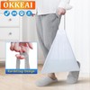 OKKEAI 10 L Bin Liners for Bathroom, Small Bin Bags,