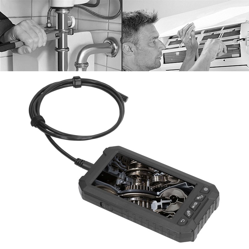Industrial Endoscope 8mm Lens 1m Hard Line 1080P HD 5