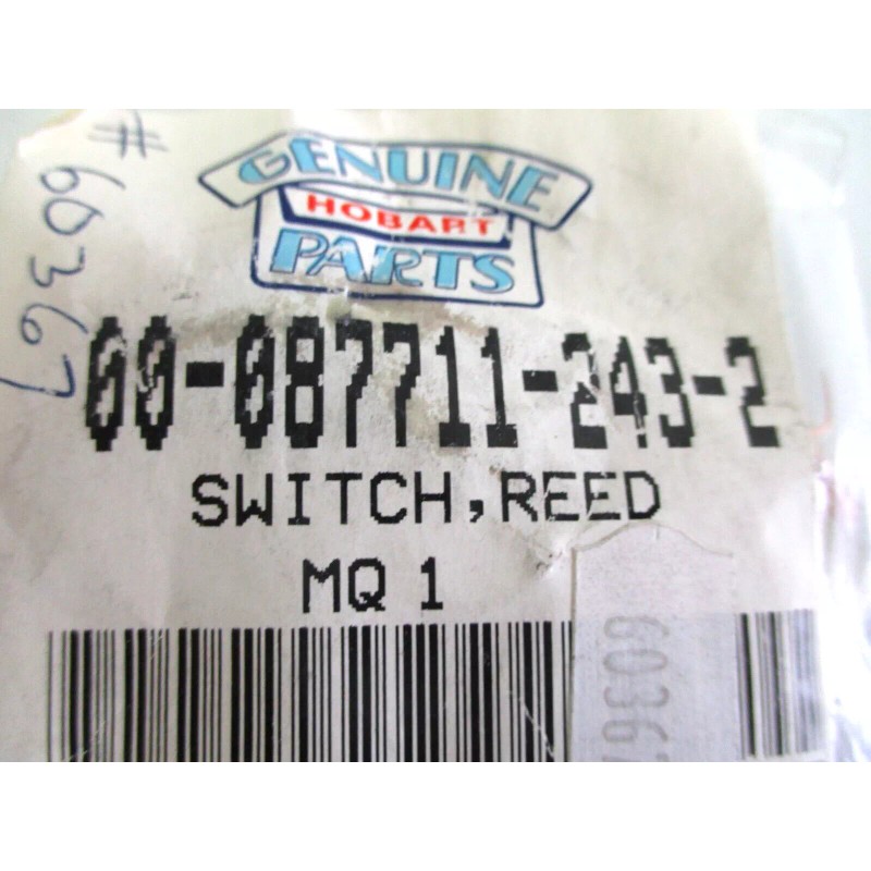 Hobart slicer reed switch sensor, 00-087711-243-