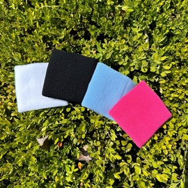 The Wally Shop Men's & Women's Sports Wristband for Health, Tennis, and Athletics Wristband Black 5ea