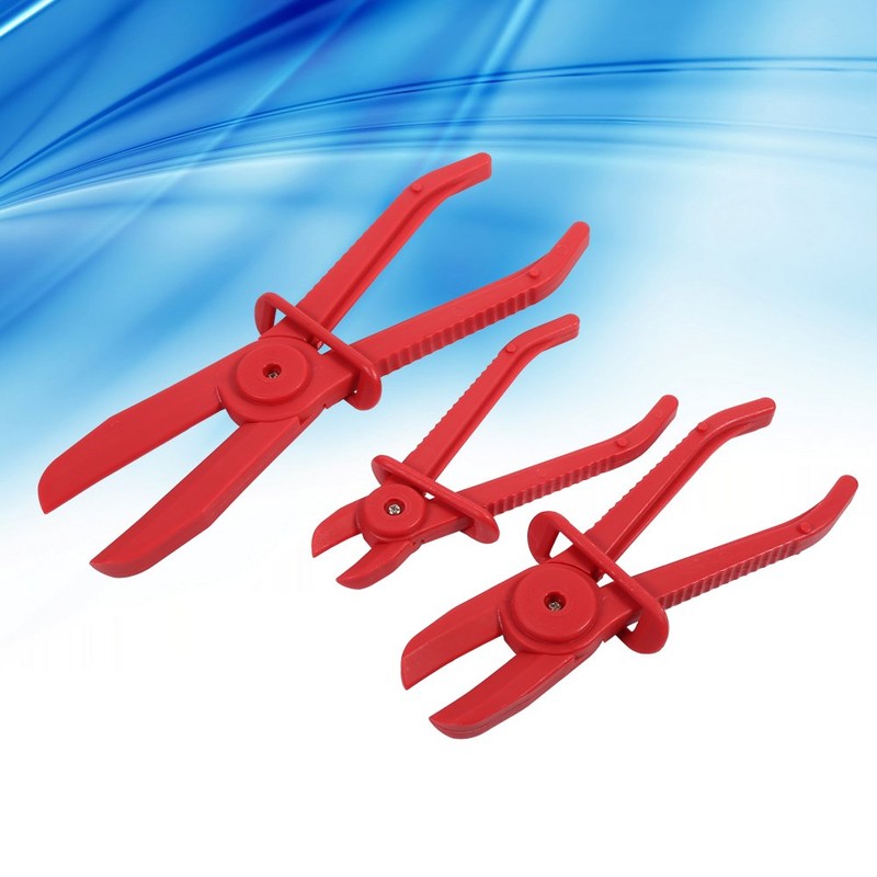 3Pcs Hose Clamp, Flexible Nylon Hose Clamp Tool Set Brake