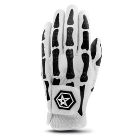 Asher Death Grip White Cooltech Men's Golf Glove (S, LH Glove for Left Hand for Right Hand)