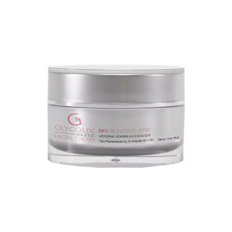 Topix Glycolix Elite Facial Cream 20%, 1.6 oz. NEW! SEALED!