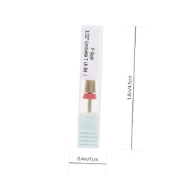 TOVINANNA Tungsten Steel Nail Grinding Heads 2pcs Manicure Polishing Heads Electric Nail Drill Bits