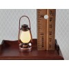 Minimum World Dollhouse Oil Lantern Lamp Battery Operated Bronze Miniature