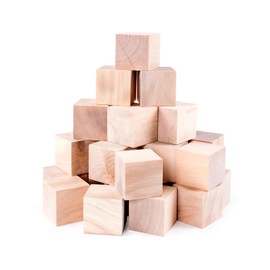 Super Z Outlet 1.5" Inch Unfinished Wood Blocks Cubes for Arts & Crafts DIY Projects (24 Pieces)