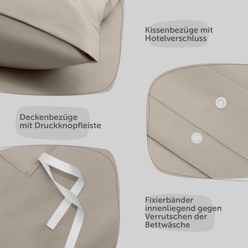 Blumtal 90 Microfibre Bed Linen And Pillowcase Set