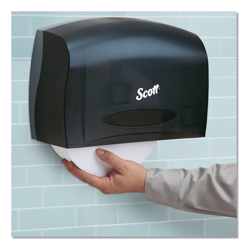 Scott Essential Jumbo Roll (JRT) Coreless Toilet Paper Dispenser (09602),