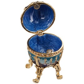 Design Toscano The Pushkin Collection Natalia Faberge-Style Enameled Egg