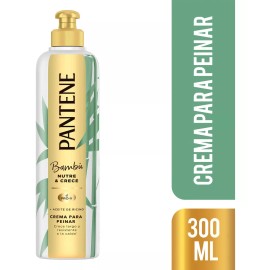 Pantene Crema Para Peinar Pantene Pro-v Bambú Nutre Y Crece 300ml