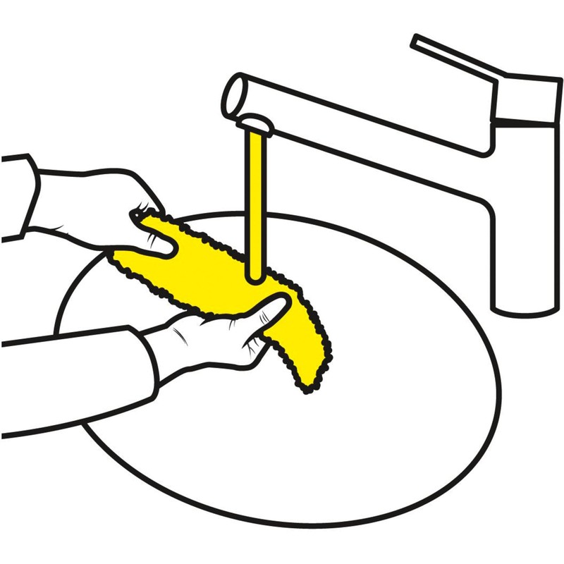 Kärcher WV Microfibre Mop Cover, 2.633-131.0