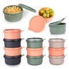 EYNEL Set of 12 Small Round 9 oz Deli Containers