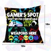 Gamer Gifts for Gamers, Pocket Design Throw Pillow Covers 18