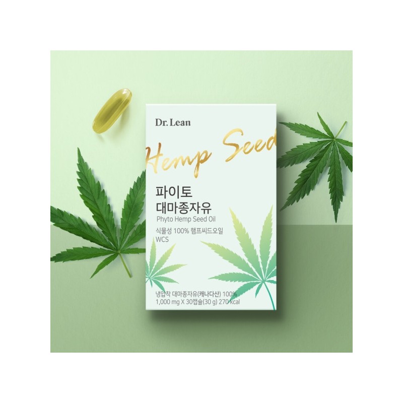 Dr. Lin Phyto Hemp Seed Oil 1 Box WCS/Canadian /