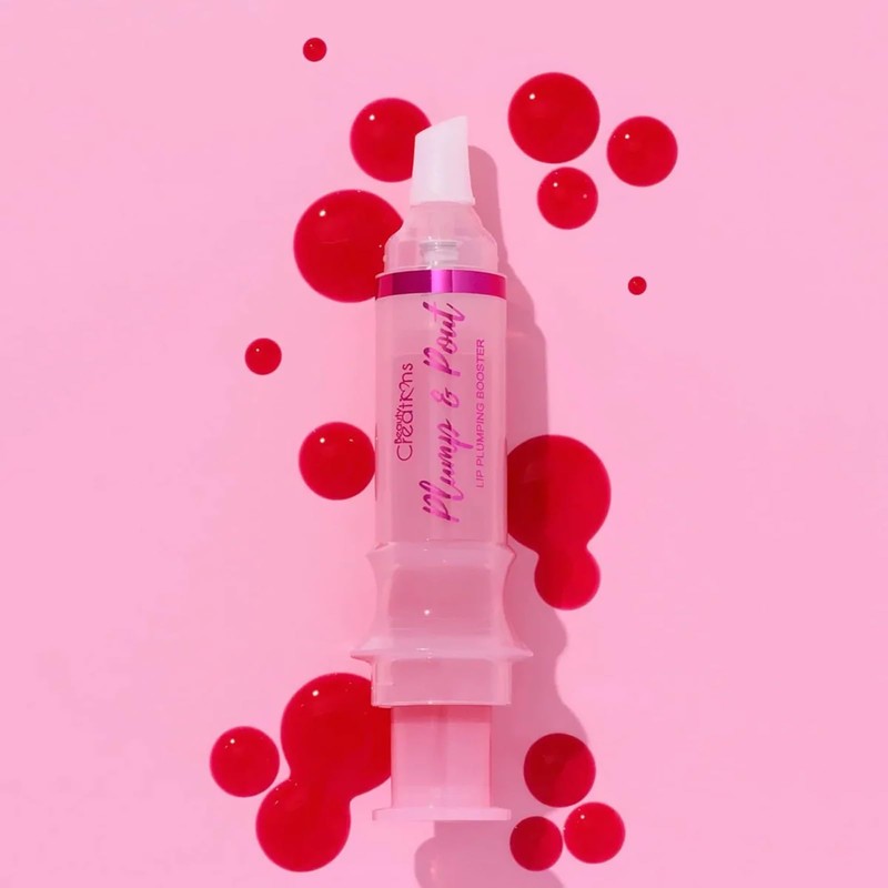 Lipgloss Voluminizador Plump & Pout Beauty Creations 4 Tonos (Legally