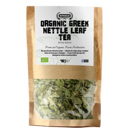 APSOGO Organic Greek Nettle Tea - Loose Leaf Herbal Infusion - Urtica Dioica - Detox & Wellness Support - Eco Pouch - 75g