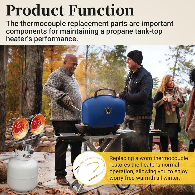 F237349 Propane Tank-Top Heater Thermocouple Safety Assembly Compatible with Mr.