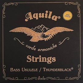 Aquila Thunderblack Bass Ukulele Strings - EADG - Aquila 140U