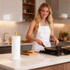 Paper Towel Holder Countertop,Kitchen Paper Towels Holder with Weighted Ceramic