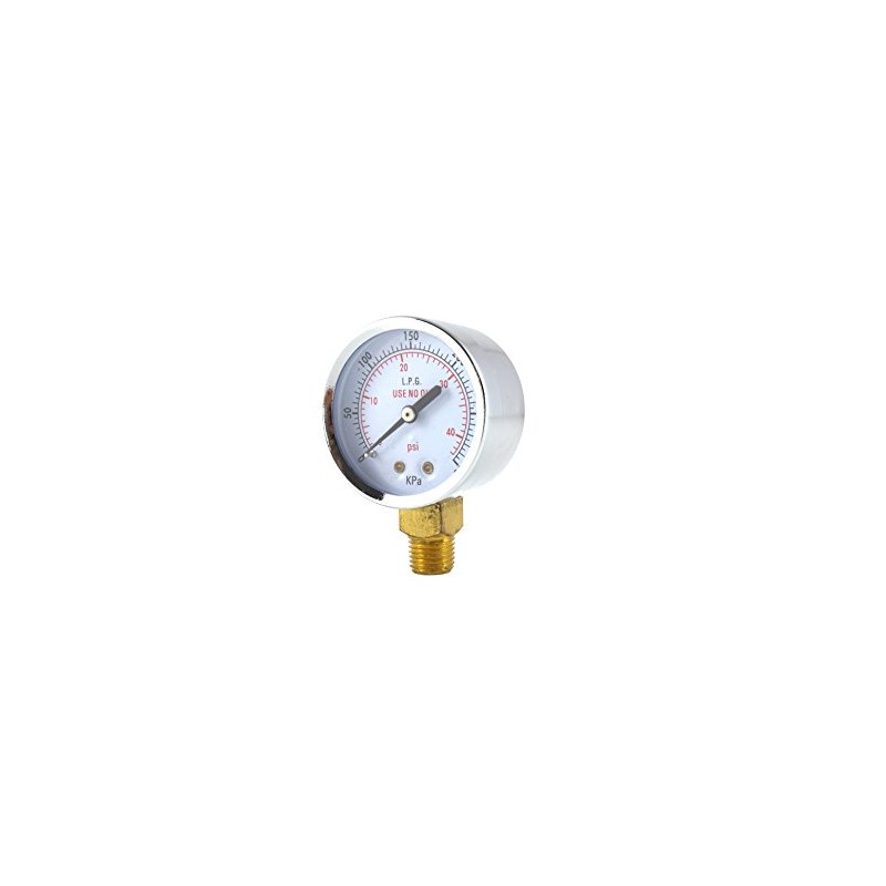 SÜA - Low Pressure Gauge for Propane Regulator 0-40 psi