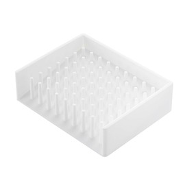 Yamazaki Industries 2991 Dish Drainer Soap Tray, Mist White
