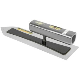 Kin-cho Stainless Steel Trowel 0.01 inch (0.3 mm) Thick, Black Painted Square Pattern 10.6 inches (270 mm)