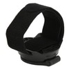 Bicycle Mirror Nylon Wrist Arm Strap Convex Design Black 5cm