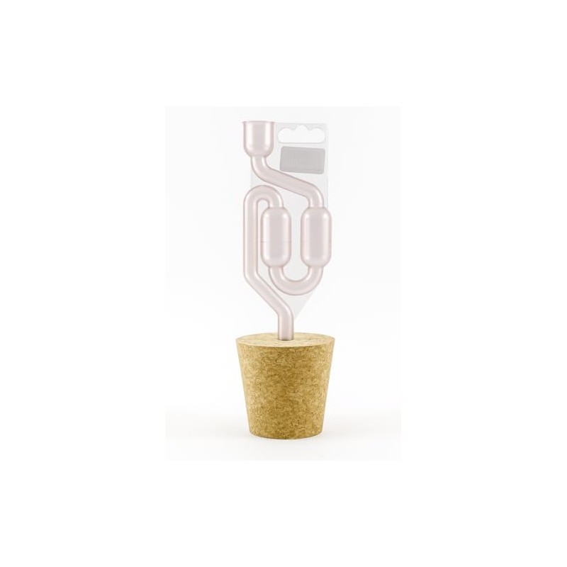 BORED CORK BUNG 64/54mm + AIRLOCK - Bubbler, Bung with