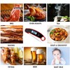 Cooking Thermometer,IP67 Waterproof Digital Meat Thermometer with Backlight, Calibration &