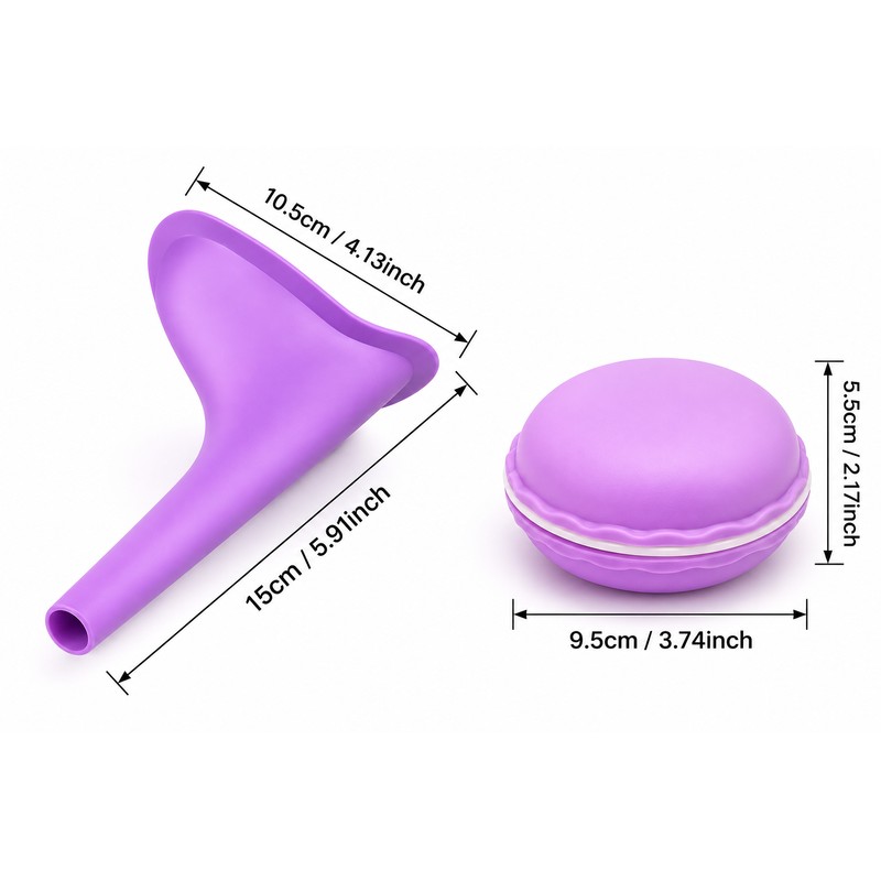 Portable Female Urination Device for Camping & Travel – Soft
