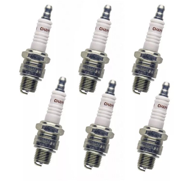 Champion 6 Pack of Genuine OEM (821S) Spark Plugs -