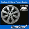 HubStar Replacement for Toyota Corolla 2014, 2015, 2016 Hubcap, Premium